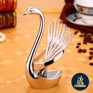 Có sẵn thiên nga cắm thìa dĩa #huyuno91