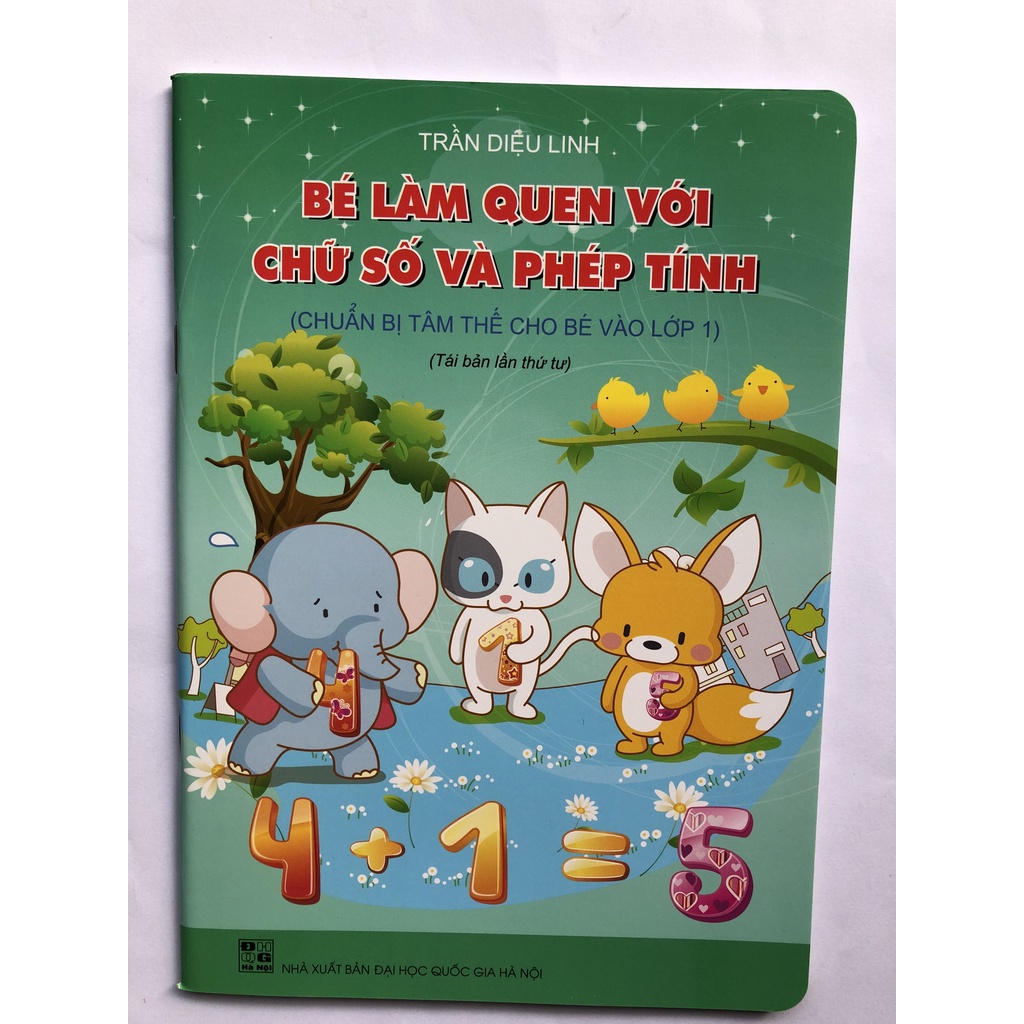 Sách - Bé làm quen với chữ số và phép tính  Trần Diệu Linh