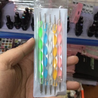 Set Bút chấm bi nail vẽ móng 5 chiếc