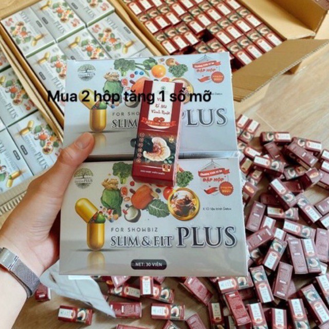 Giảm cân nâng cơ mông Slim&fit(bao hàng chính hảng)tặng kèm 12 phần quà