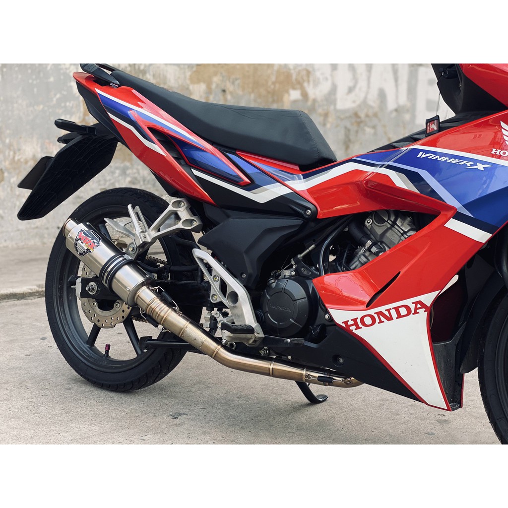 Cổ pô WRX K150+ size 32-35-45-51mm cho Sonic Winner 150