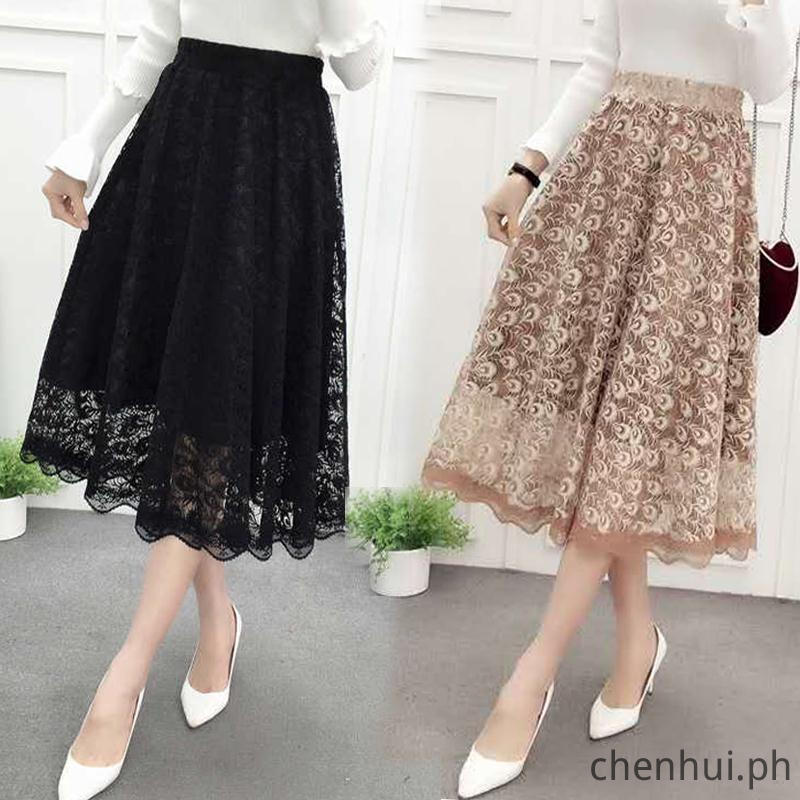 Chân Váy Ren Thời Trang Dành Cho Nữ