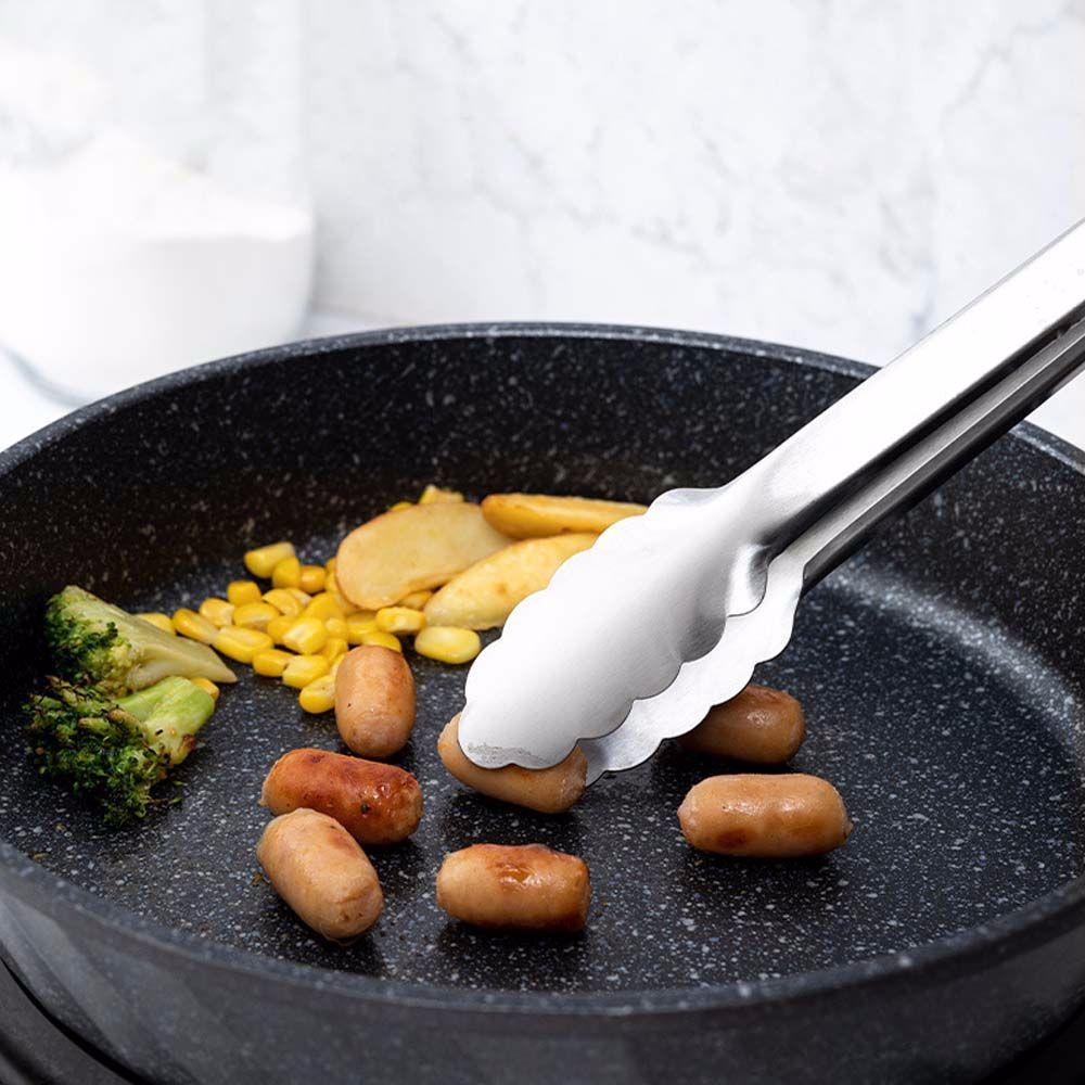 AUGUSTINA Kẹp Gắp Thức Ăn Chống Dính Được Làm Từ Thép Không Gỉ