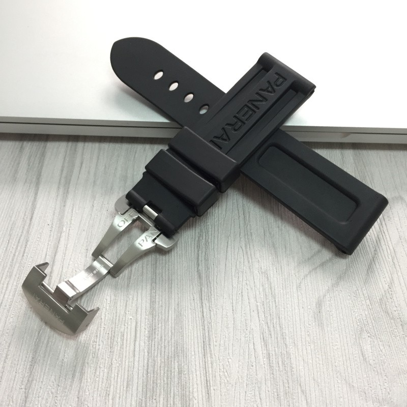 Dây đeo silicon cao su tự nhiên Panerai PAM thay thế 22 24mm Biển béo PAM368 / 389 / 111 / 351