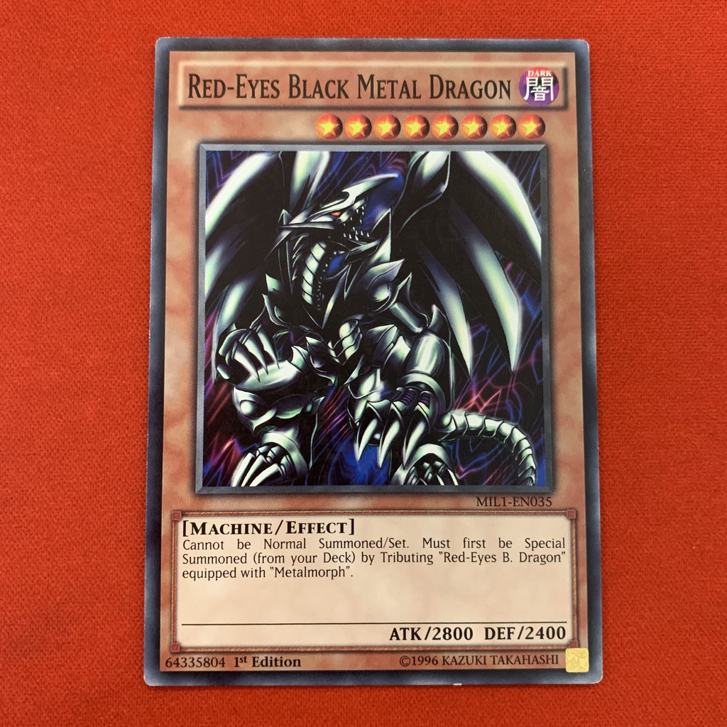 Red-Eyes Black Metal Dragon