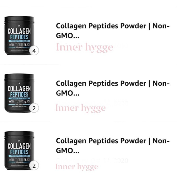Collagen peptides cao cấp của Mỹ