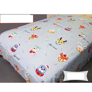 Vải may chăn ga áo gối,gối ôm khổ 2m35 hình đêm noen