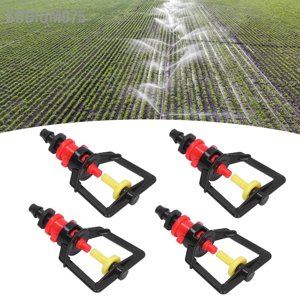 Sodium075 30 bộ Tưới tưới Tiết kiệm nước Bộ kết nối Vòi phun nhựa phụ kiện Bãi cỏ Sân vườn