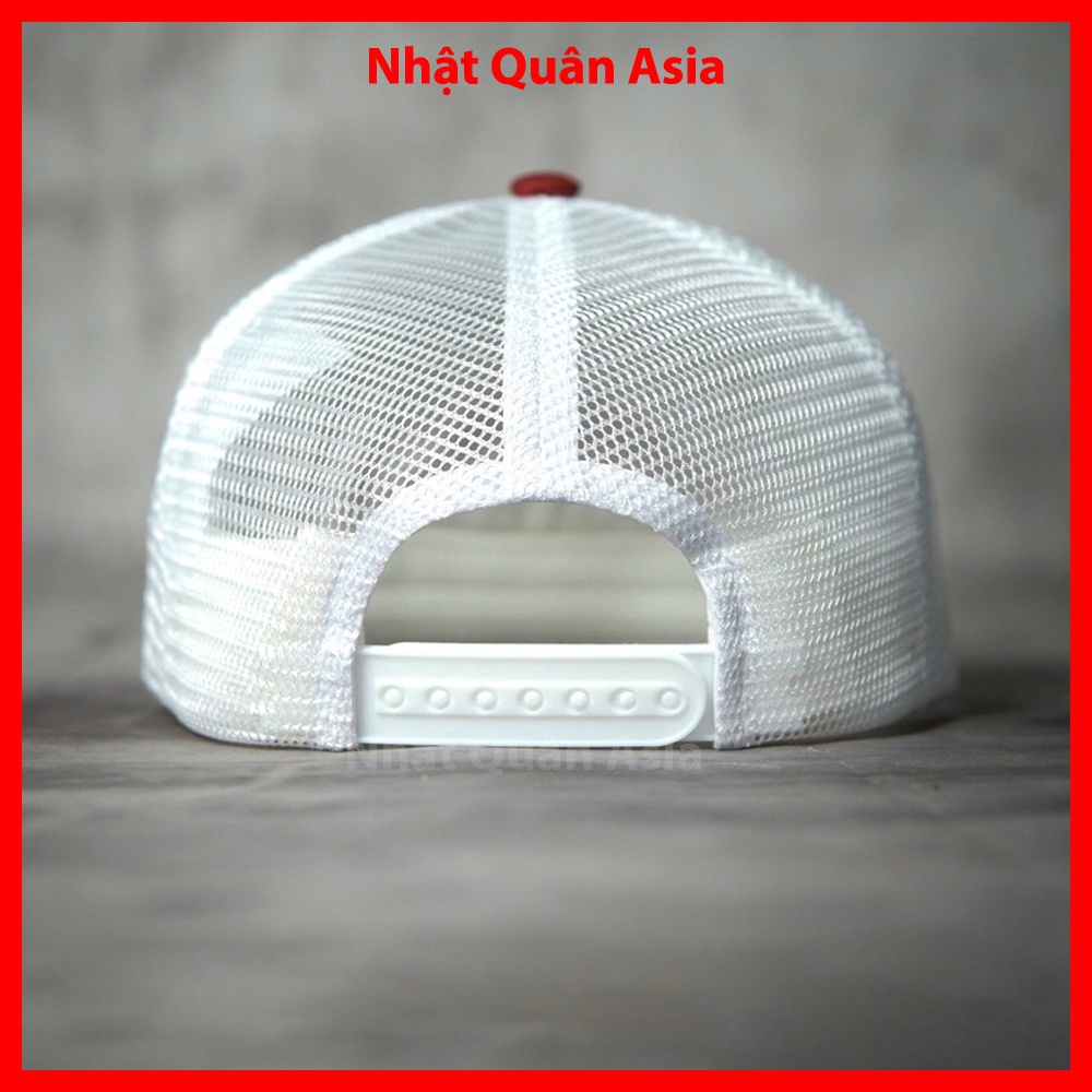 Nón lưỡi trai Vans Off The Wall phối lưới snapback cao cấp - Nhật Quân Asia nhatquanasia capman