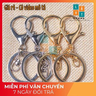 - móc khóa càng cua màu hợp kim