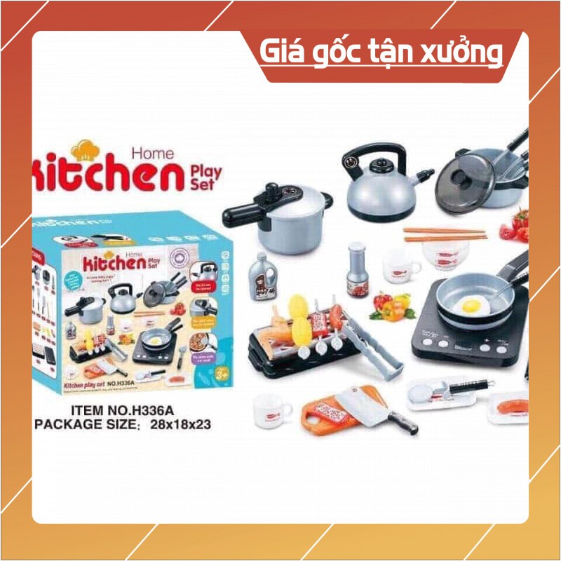 Bộ Đồ Chơi Mô Phỏng Nấu Ăn 36 Món Cho Bé Yêu