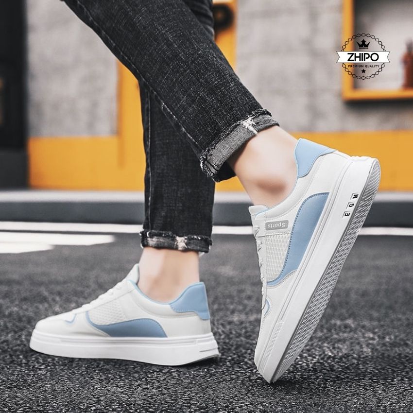 Giày Nam Jordan Tôn Dáng Thời Trang Phong cách Hàn Quốc Trống Thấm Nước Thoáng Khí Êm Chân ZHIPO-18