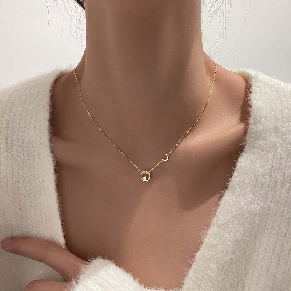 Vòng cổ Thiết Kế Sáng Tạo Ngọt Ngào Cho Bạn Gái|Vòng cổ Đồng Phong Cách Hàn Quốc
