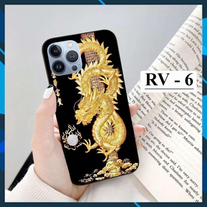 Ốp cho iPhone 11 Pro Max - iPhone 12 - iPhone 13 - iPhone 13 Mini - iPhone 13 Pro - iPhone 13 Pro Max in hình Rồng Vàng.
