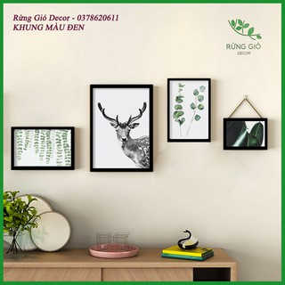 Khung ảnh treo tường trang trí phòng khách hình vintage MS92