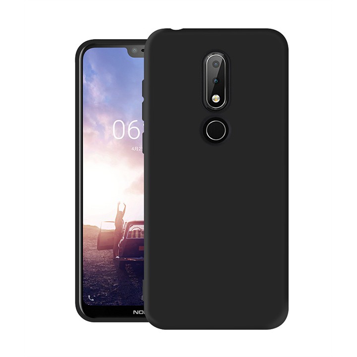 Nokia 6.1 Plus - Ốp lưng nhựa dẻo trơn sang trọng