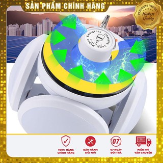 Đèn Led Năng Lượng Mặt Trời 4 Cánh Gấp Gọn Siêu Sáng Bảo Hành 3 Tháng 1 Đổi 1