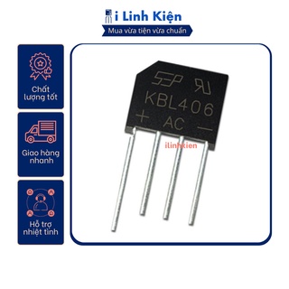 KBL406 Diode cầu 4A 600V DIP-4