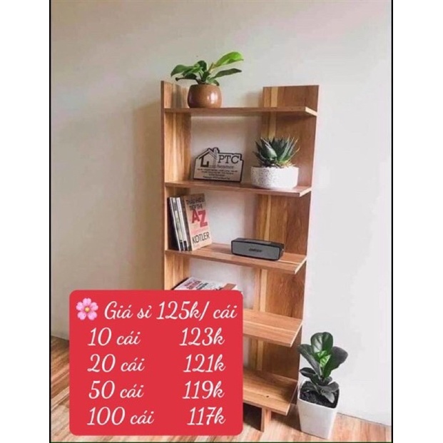 KỆ GỖ GÓC TƯỜNG