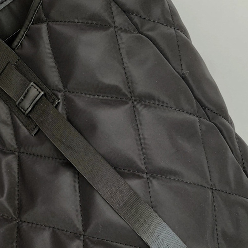 Túi Xách Đeo Vai Bằng Nylon Sức Chứa Lớn Màu Trơn Dành Cho Nữ