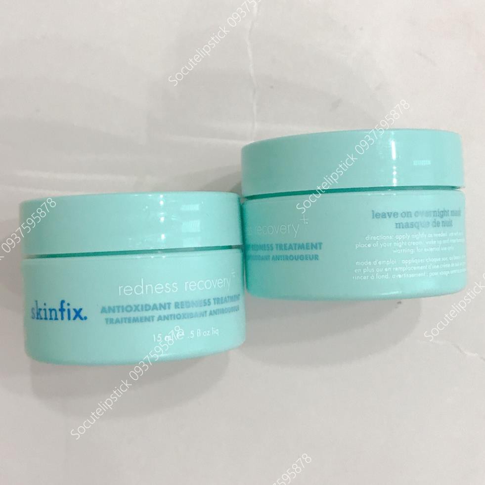 Mặt nạ ngủ giảm sưng đỏ và làm dịu da Skinfix Redness Recovery+ Antioxidant Redness Treatment Overnight Mask