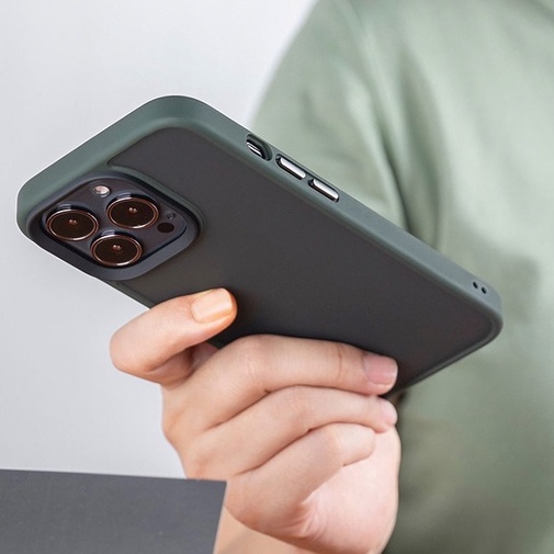 ỐP CHỐNG SỐC NHÁM MỜ iPhone 14/ 14 Plus/ 14 Pro/ 14 Pro Max / 13/ 13 Pro/ 13 Pro Max hiệu Likgus