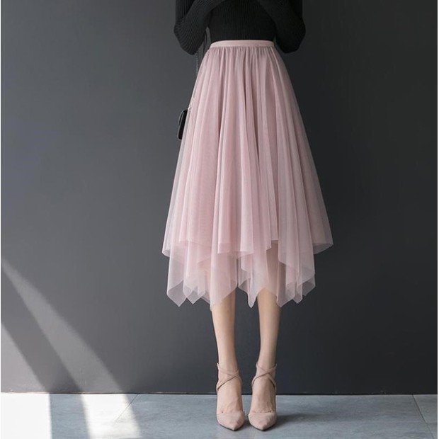 Váy lưới tutu công chúa dễ thương dạo phố VAY61