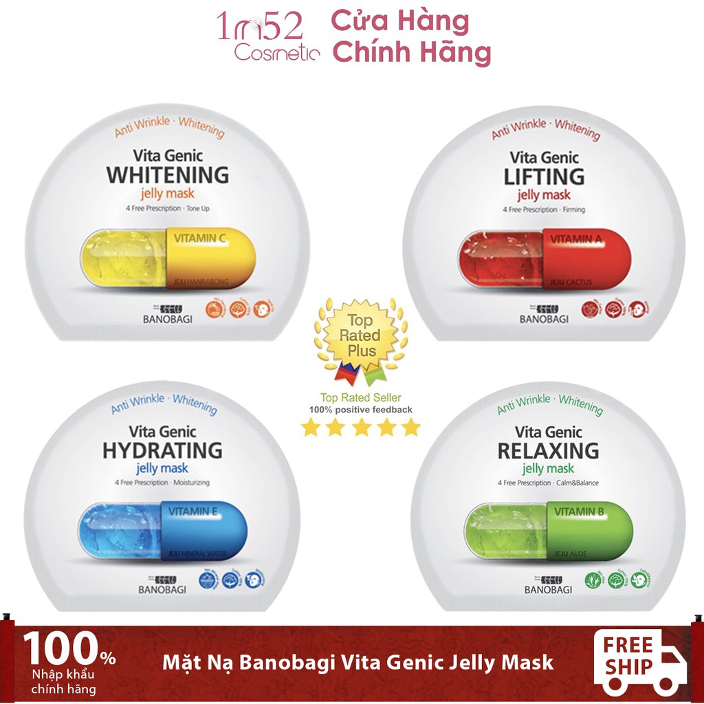 [NEW] Mặt Nạ Banobagi Vita Genic Jelly Mask Hàn Quốc