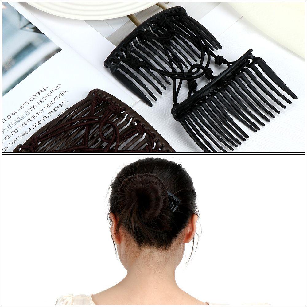 ME Lược Cài Tóc Màu Đen / Cà Phê Có Thể Thay Đổi Cho Nữ