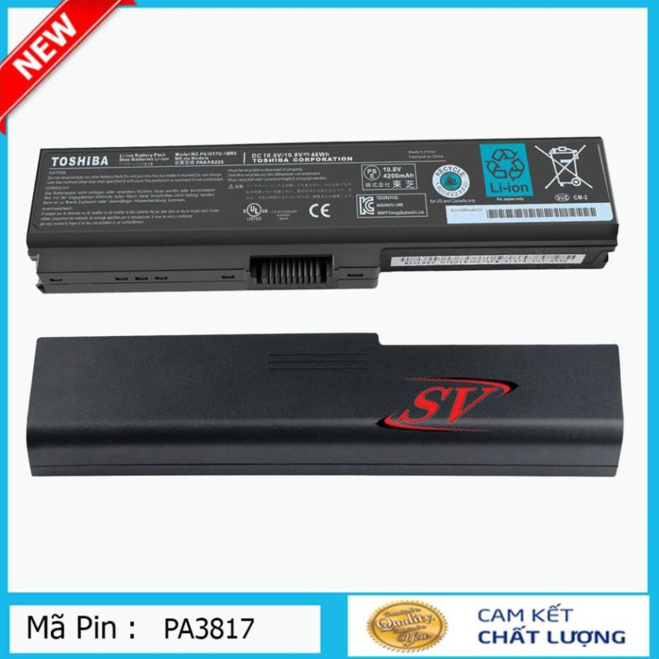 Pin Laptop Toshiba 3817 C640 L510 3634 3817 L645 L655 L730 A665 C655 C640D C650D C655D C660D L515 L600 sac.laptop p32