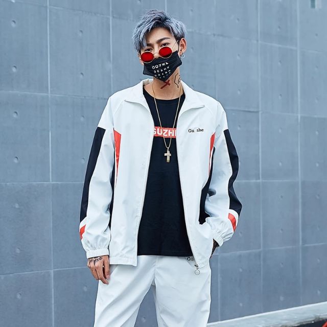 [ORDER] Set áo khoác gió quần gió jogger thể thao ulzzang phối màu siêu chất ngất 😍