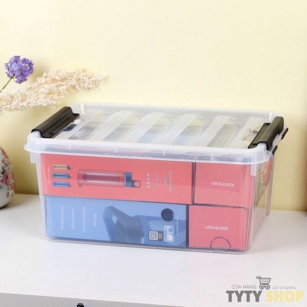 Thùng đựng đồ Lock&Lock Inplus Easy Clip 15L INP111