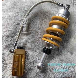 Phuộc Sau bình dầu raider/satria (vàng-xanh)