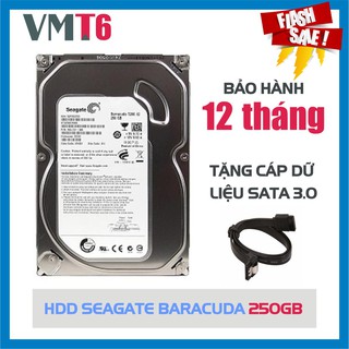 Ổ cứng HDD Seagate Barracuda 250GB - Bảo hành 12 tháng!