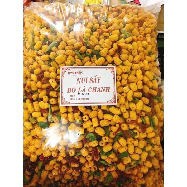 Nui Sấy Khô Bò Lá Chanh 330gr