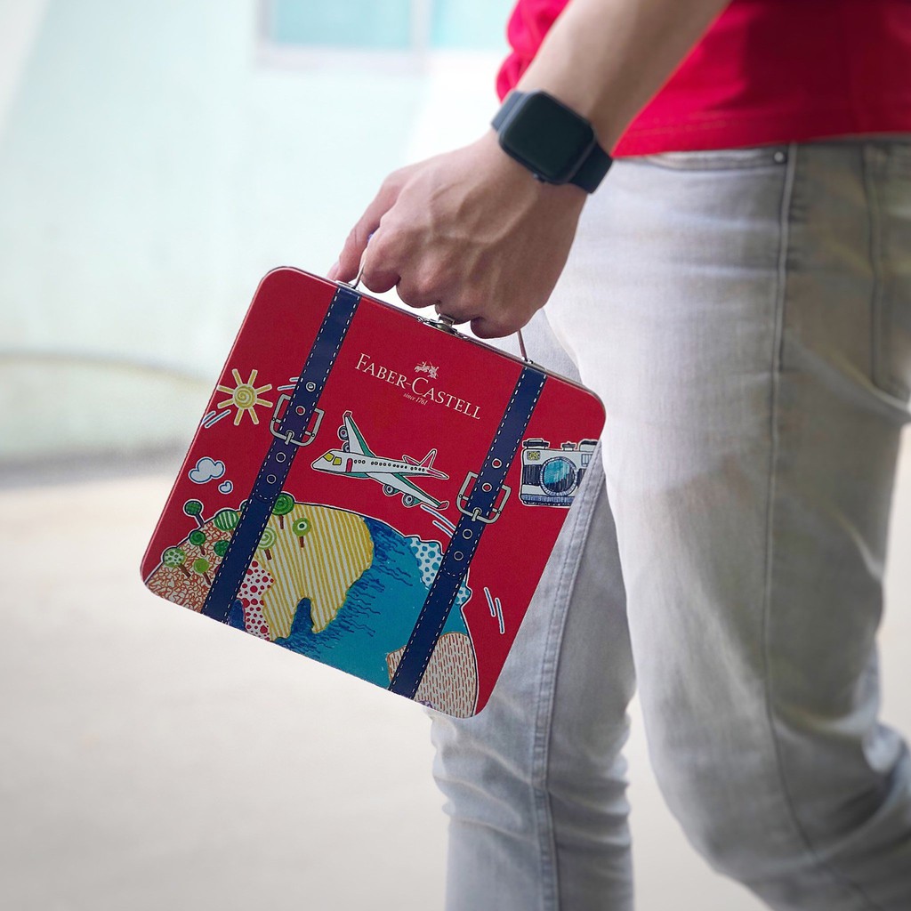 Bút Lông Màu Connector Faber-Castell - 40 Màu - Vali