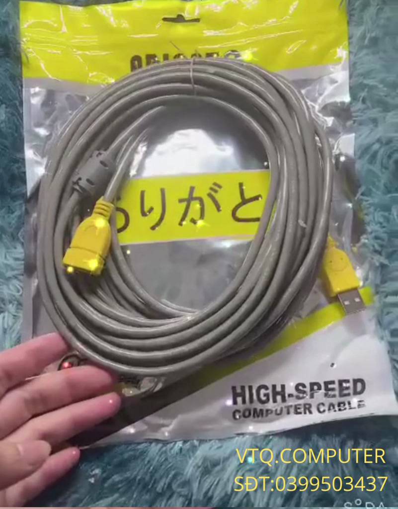 Dây cáp nối dài usb 1.5m, 3m, 5m, 10m ARIGATO chuẩn 2.0 ,hàng chính hãng,chất lượng.shopphukienvtq | BigBuy360 - bigbuy360.vn