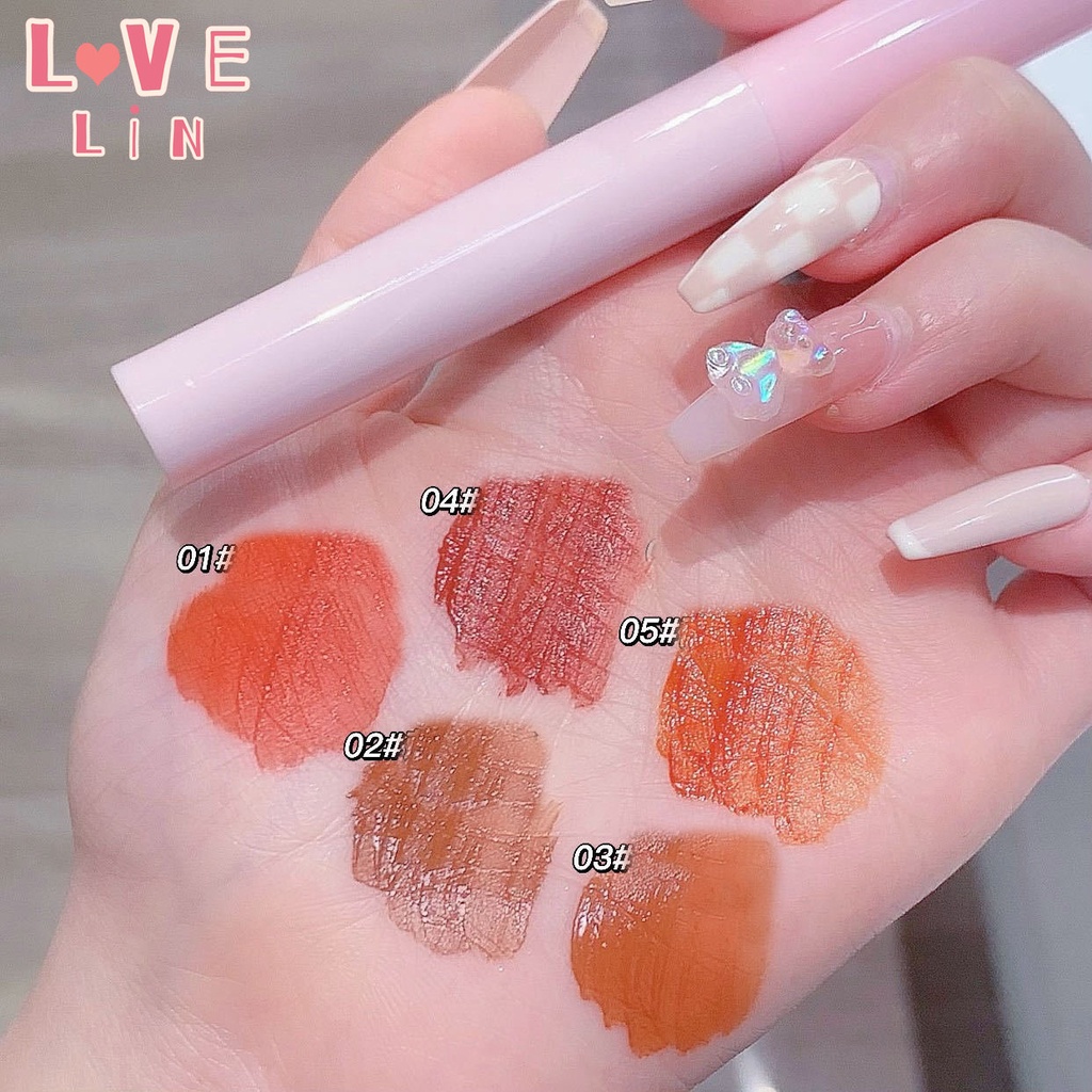 [lovelin] Bộ Son Môi Chunri series Chunri Màu Nhung Lì Sương Mờ Sương Mù Mặt Sương Mờ Màu Trắng Cho Học Sinh Giá Cả Sinh Viên