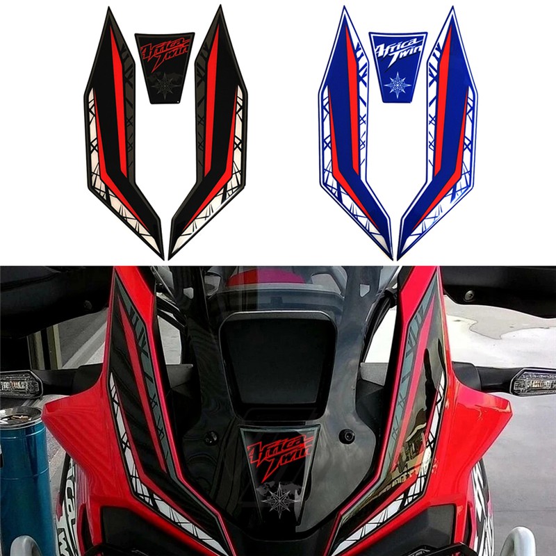 Miếng Dán Decal 3d Cho Xe Mô Tô Honda Africa Twin 2016-2019 2017 2018