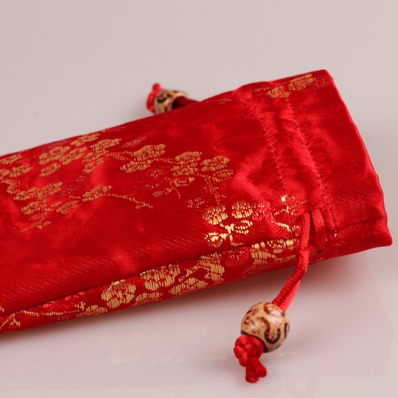 Túi Gấm Thêu Hoa Đào Cao Cấp đựng Đồ Phong Thuỷ