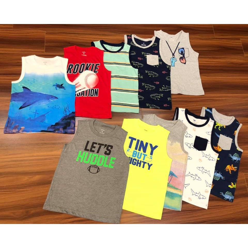 Aó Cotton Bé Trai 3 Lỗ Aó Cotton Bé Trai Sát Nách Catter Việt Nam xuất Khẩu Xuất Dư Xịn Giao Màu Ngẫu Nhiên