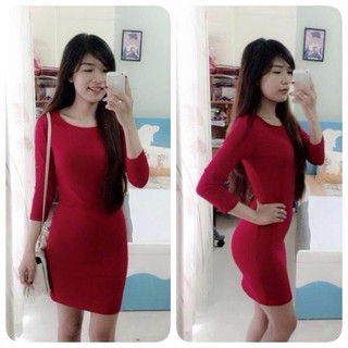 Đầm thun body F21