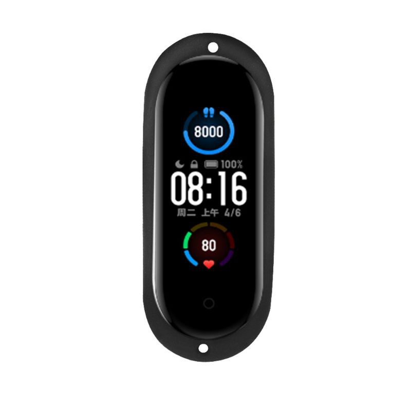 Dây Đeo Cổ Bằng Silicon Cho Đồng Hồ Xiaomi Mi Band 5