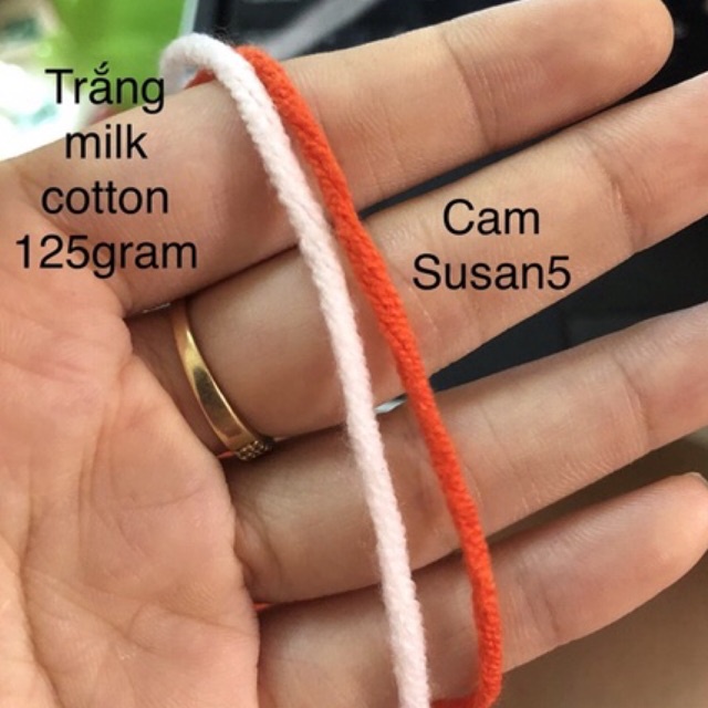 Len Susan 5 100gram - Len Susan's Family 5 sợi 2mm - Không bai dão, xù lông