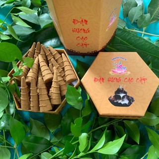 Nụ Đàn Hương Cao Cấp Làng Ta 50 Viên Khói Tỏa Ngược Mùi Thơm Tự Nhiên 100% Nguyên Chất Cháy 20-25 phút