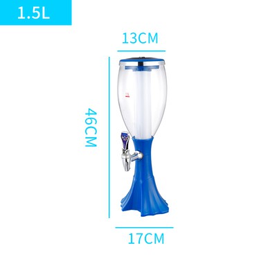Tháp Bia (Bình Đựng Bia) 2 Lít Có Đèn Led Nhựa Cao Cấp An Toàn Bền Đẹp | BigBuy360 - bigbuy360.vn