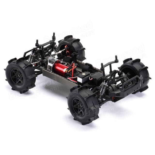 Xe điều khiển Fs 53692 brushless 95km/h chạy trên mặt nước size to bản pin 6000mah