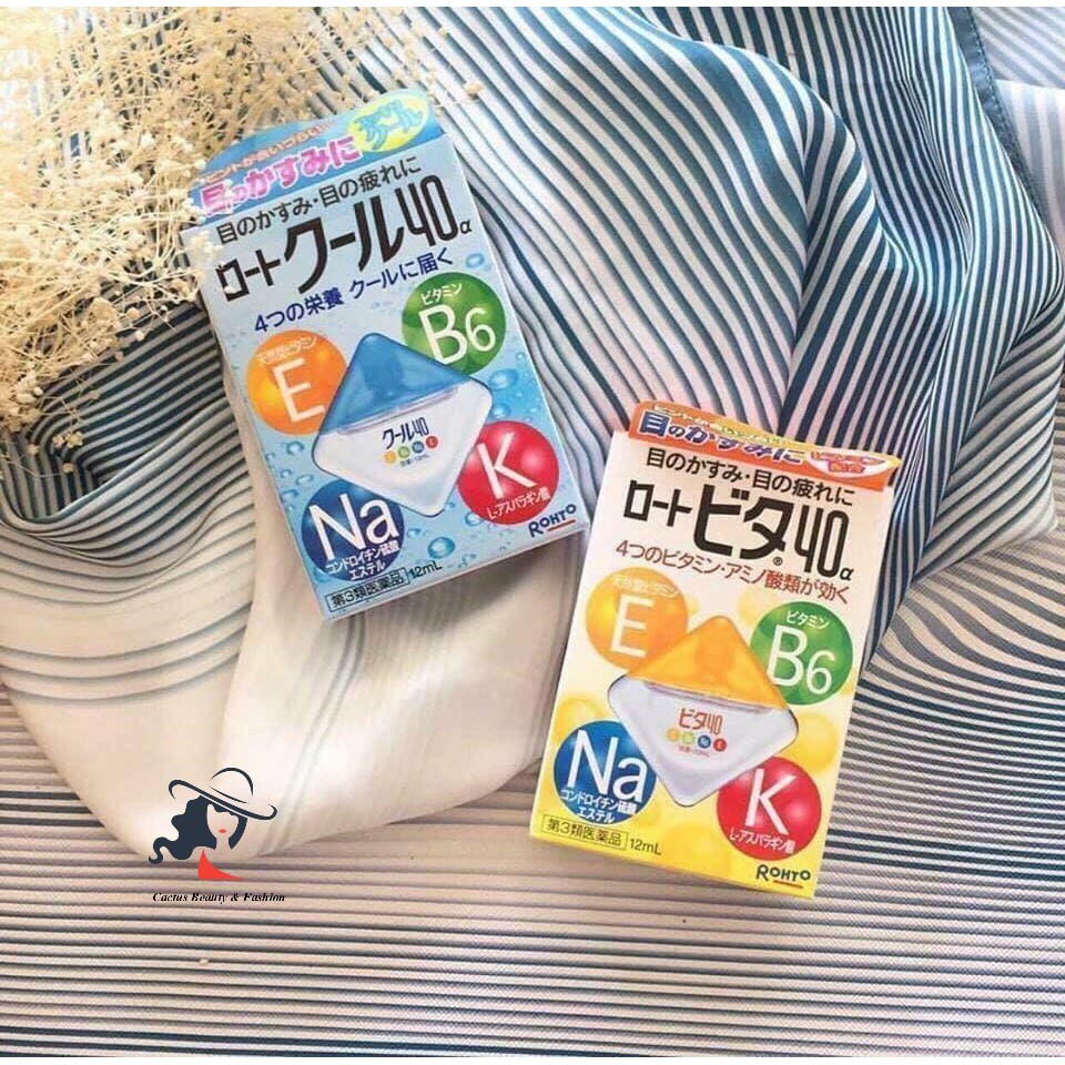 Nhỏ mắt Rohto Nhật