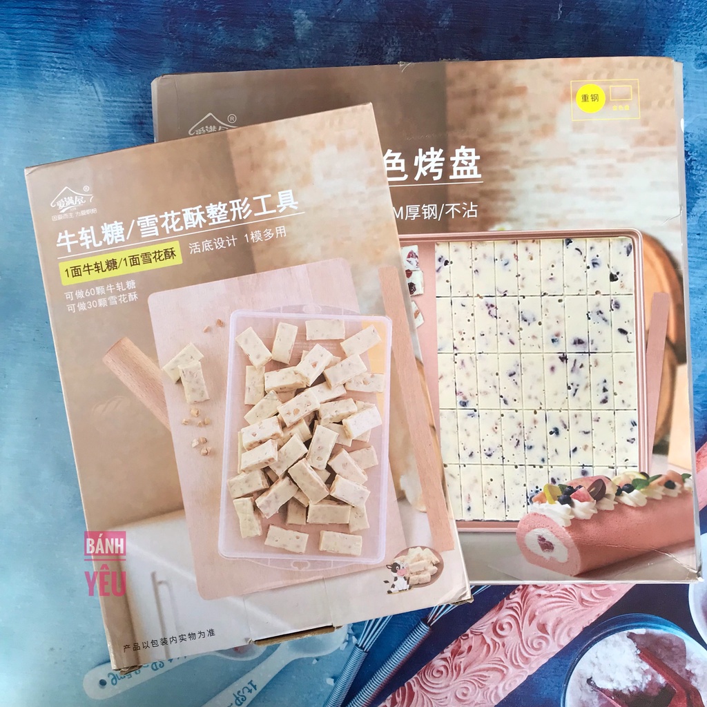 Khuôn Làm Kẹo Nougat 5 Chi Tiết