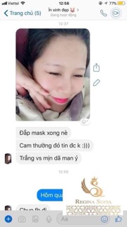 Mặt nạ nhả nắng làm trắng da Regina Sofia